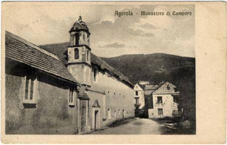 Il monastero di Santa Teresa in una cartolina di inizio Novecento